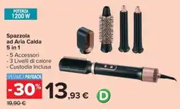 Carrefour Iper Spazzola ad Aria Calda 5 in 1 offerta