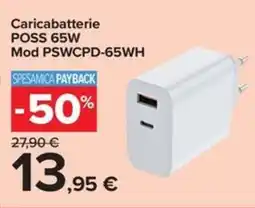 Carrefour Iper Caricabatterie POSS offerta