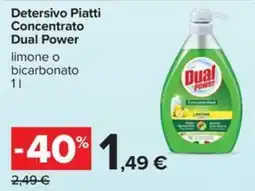 Carrefour Iper Detersivo Piatti Concentrato Dual Power offerta