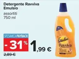 Carrefour Iper Detergente Ravviva Emulsio offerta