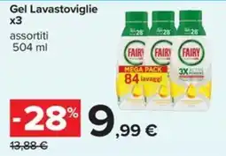 Carrefour Iper Gel Lavastoviglie Fairy offerta