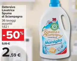 Carrefour Iper Spuma di Sciampagna Lavatrice Marsiglia offerta