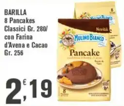 Conté Supermercati Pancake Mulino Bianco con Farina d'Avena e Cacao offerta