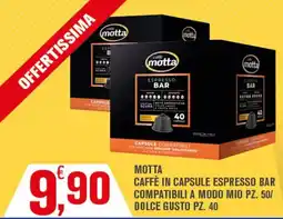 Conté Supermercati Caffè in capsule Espresso Bar Motta offerta