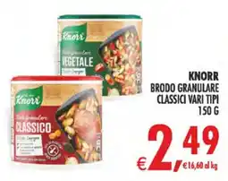 Deco Superstore Knorr brodo granulare classici vari tipi offerta