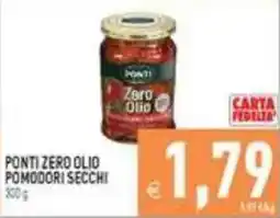 Pim Supermercati Ponti zero olio pomodori secchi offerta