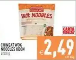 Pim Supermercati Chineat wok noodles udon offerta