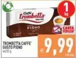 Pim Supermercati Caffè Trombetta Gusto Pieno offerta
