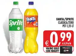 Deco Superstore Fanta/Sprite classica/zero offerta