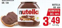 Conté Supermercati Nutella offerta