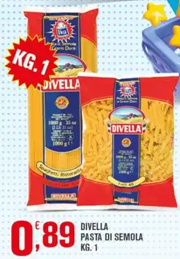 Conté Supermercati Divella pasta di semola offerta