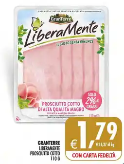 Deco Iperstore GranTerre LiberaMente Prosciutto Cotto offerta