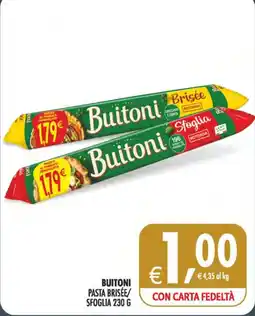 Deco Iperstore Buitoni Pasta Brisée/Sfoglia offerta