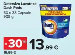 Carrefour Iper Detersivo Lavatrice Dash Pods offerta