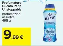 Carrefour Iper Profumatore Bucato Perle Unstoppable Lenor offerta