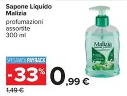 Carrefour Iper Sapone Liquido Malizia offerta