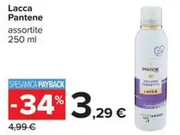 Carrefour Iper Lacca Pantene offerta