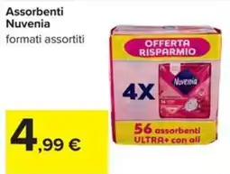 Carrefour Iper Assorbenti Nuvenia offerta