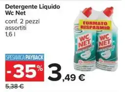 Carrefour Iper Detergente Liquido Wc Net offerta