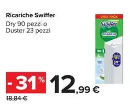 Carrefour Iper Ricariche Swiffer Dry offerta