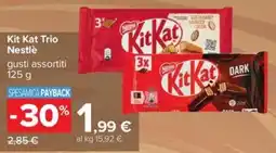 Carrefour Iper Kit Kat Trio Nestlé offerta