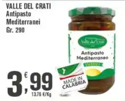 Conté Supermercati Valle del Crati Antipasto Mediterraneo offerta