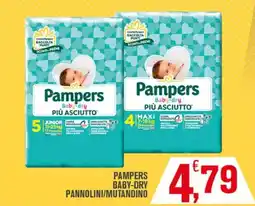 Conté Supermercati Pampers Baby-dry Pannolini/Mutandino offerta