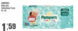 Conté Supermercati Pampers Baby-dry Fresh offerta
