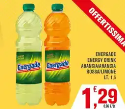 Conté Supermercati Energade energy drink offerta