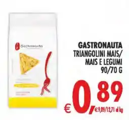 Deco Superstore Gastronauta triangolini mais/mais e legumi offerta