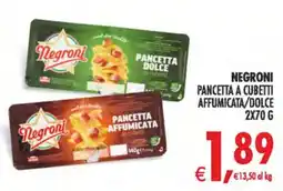 Deco Superstore Negroni pancetta affumicata offerta