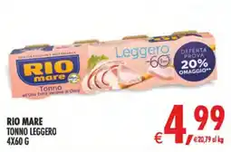 Deco Supermercati Rio mare Tonno leggero offerta
