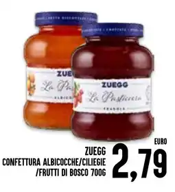 Al Discount Zuegg confettura albicocche/ciliegie/frutti di bosco offerta