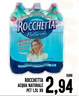 Al Discount Rocchetta acqua naturale offerta
