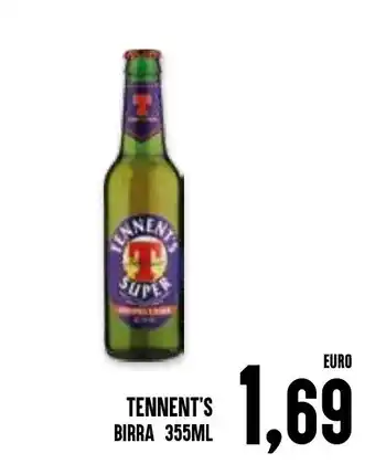 Tennent's birra