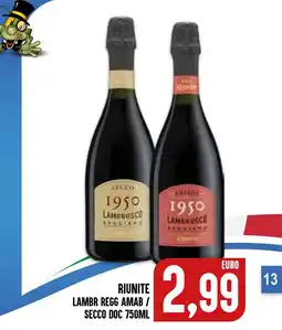 Al Discount Lambr Regg Amab / Secco Doc offerta