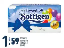 Gruppo Pascar Tovaglioli Soffigen offerta