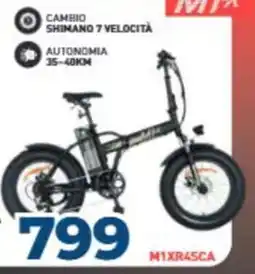 Elettrosintesi Bicicletta elettrica M1XR45CA offerta