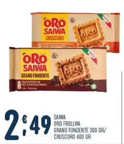Gruppo Pascar Saiwa Oro Frollini offerta