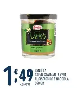 Gruppo Pascar Gandola crema spalmabile vert offerta