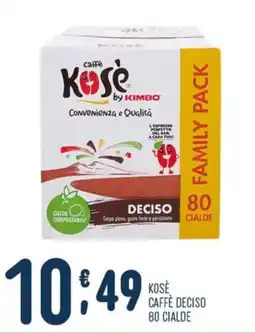 Gruppo Pascar Caffè Kose Deciso offerta