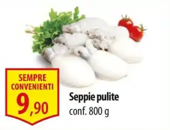 Seppie pulite