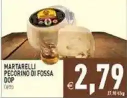 Pim Supermercati Martarelli Pecorino di Fossa DOP offerta