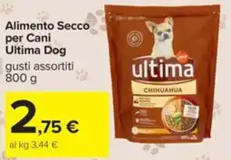 Carrefour Iper Alimento Secco per Cani Ultima Dog offerta