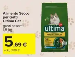 Carrefour Iper Alimento Secco per Gatti Ultima Cat offerta