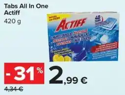 Carrefour Iper Tabs All In One Actiff offerta