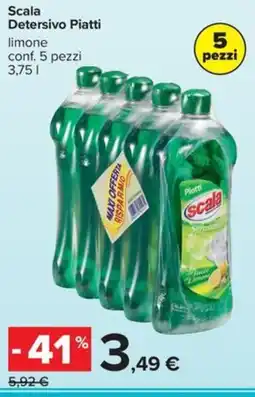 Carrefour Iper Scala Detersivo Piatti limone offerta