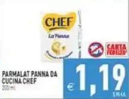Pim Supermercati Parmalat panna da cucina chef offerta