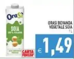 Pim Supermercati OraSi bevanda vegetale soia offerta