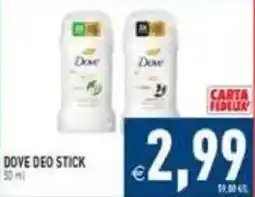 Pim Supermercati Dove Deo Stick offerta